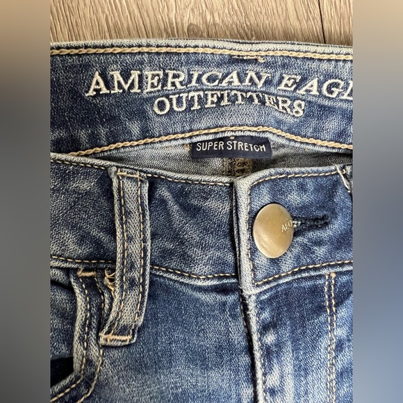 American Eagle Super Stretch Hi Rise Jegging Size 2 Regular - Picture 2 of 11